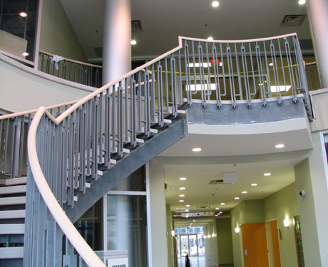 Ontario Agri Centre Guelph Curved Stair
